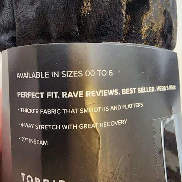 5X 28W Torrid Black Full Length Crushed Velvet Catsuit Short Sleeve 27" Inseam - Picture 5 of 6